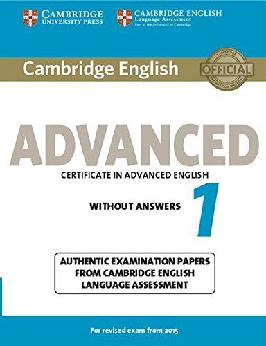 9781107689589 Cambridge English Advanced 1 for Revised Exam from...sment: Vol. 1