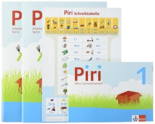 Piri 1: Arbeitsheft in Druckschrift Klasse 1 (Piri. Ausgabe a (Copertina rigida)