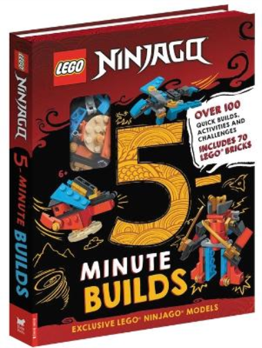 LEGO® NINJAGO®: Five-Minute Builds (with 70 LEGO bricks) (Copertina rigida)