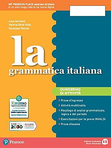 9788869108525 La grammatica italiana. Ediz. separata. Con Quader...nsione online