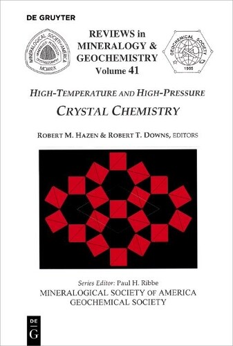 Robert M. Hazen High-Temperature and High Pressure Crystal Chemistry (Tascabile)
