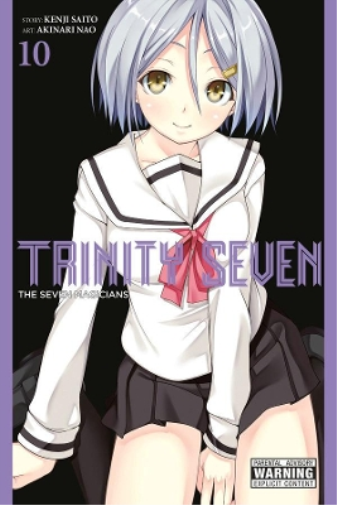 Kenji Saitou Trinity Seven, Vol. 10 (Tascabile) TRINITY SEVEN 7 MAGICIANS GN