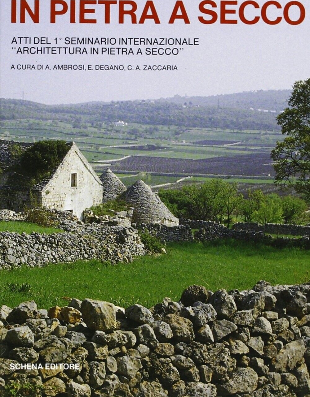Architettura in Pietra a Secco. Atti del 1º Seminario Internazionale