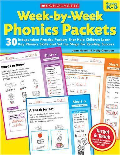 Holly Grundon Joan Novelli Week-By-Week Phonics Packets (Tascabile)