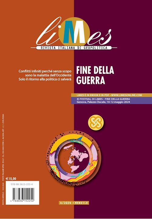 LIMES 4/2024 - FINE DELLA GUERRA  - AA.VV. - GEDI (GRUPPO EDITORIALE)