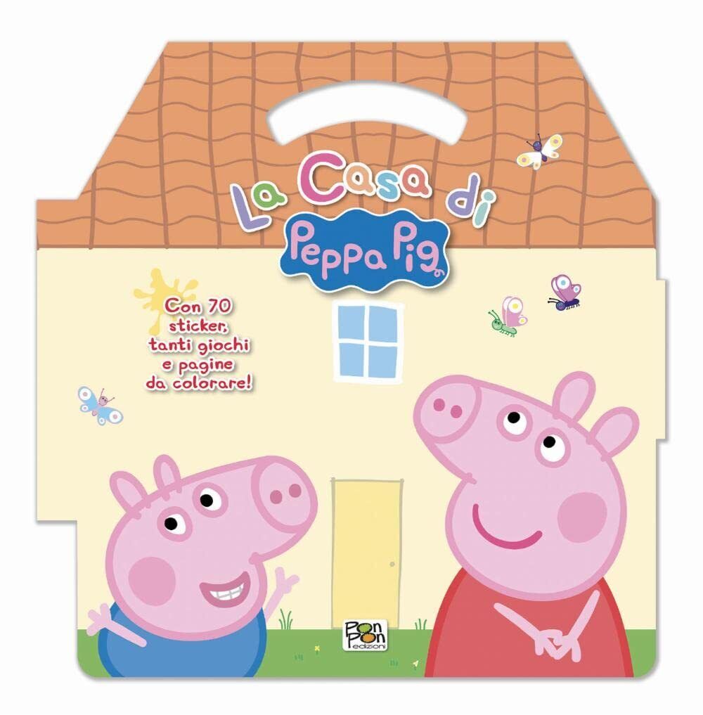 9788893304412 La casa di Peppa Pig. Puffy sticker. Peppa Pig. Ediz. a colori