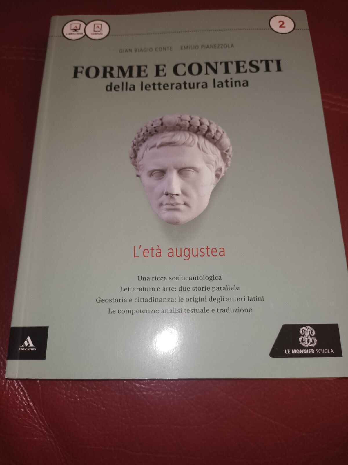 Conte FORME E CONTESTI della letteratura latina 2 L'età augustea Le Monnier