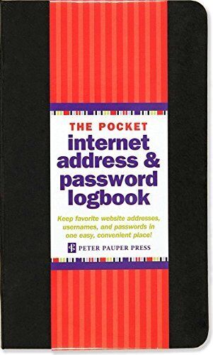 Peter Pauper Internet Log Bk Pocket BOOK NUOVO