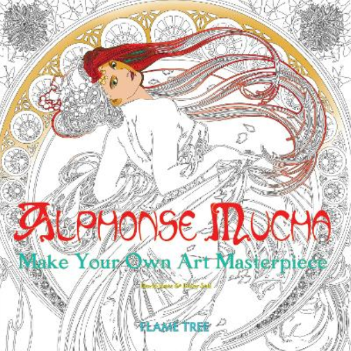 David Jones Alphonse Mucha (Art Colouring Book) (Tascabile) Colouring Books