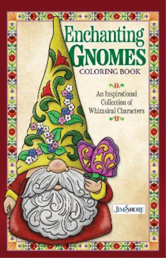 Jim Shore Jim Shore Enchanting Gnomes Coloring Book (Tascabile)