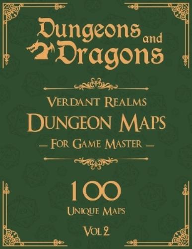 Dungeons Stuff  Dungeons and Dragons Verdant Realms Dungeon Maps for (Tascabile)