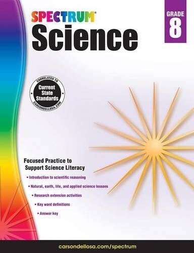 Spectrum Science, Grade 8 (Tascabile) Spectrum