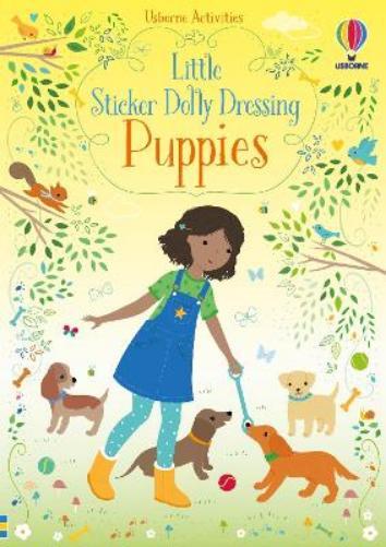 Fiona Watt Little Sticker Dolly Dressing Puppies (Tascabile)