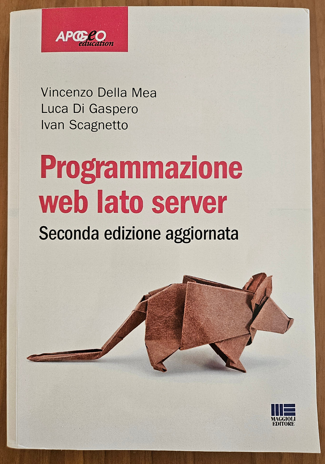 Programmazione web lato server Vincenzo Della Mea Apogeo 2ª edizione