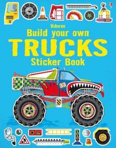 Simon Tudhope Build Your Own Trucks Sticker Book (Tascabile)
