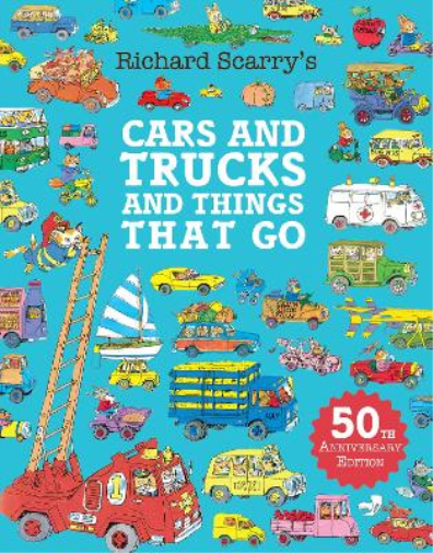 Richard Scarry Cars and Trucks and Things That Go (Tascabile)