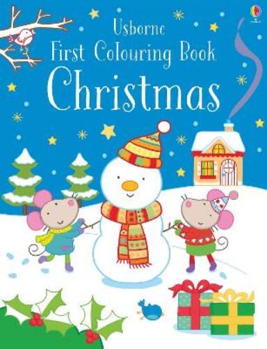 Jessica Greenwell First Colouring Book Christmas (Tascabile)