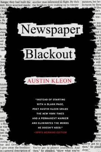 Austin Kleon Newspaper Blackout (Tascabile)