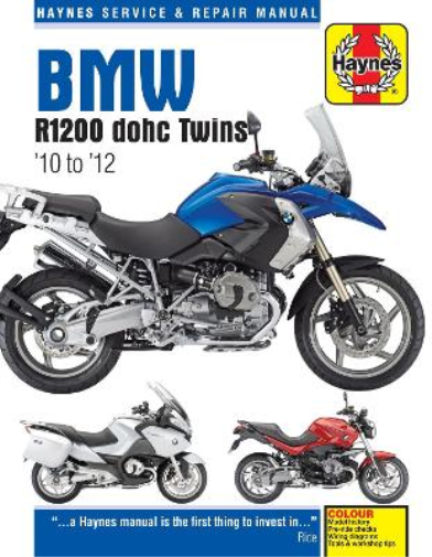 BMW R1200 dohc (10 - 12) Haynes Repair Manual (Tascabile)
