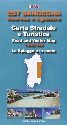 9788898309207 Est Sardegna nuorese e ogliastra. Carta stradale e...sta 1:200.000