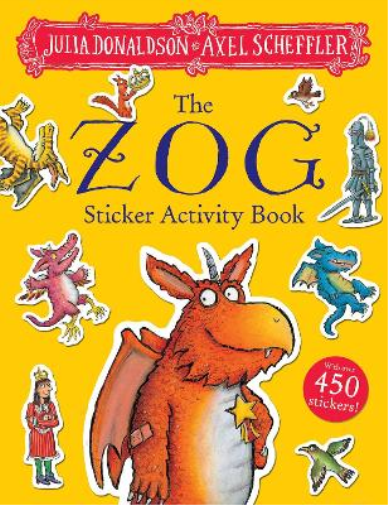 Julia Donaldson The Zog Sticker Book (Tascabile)