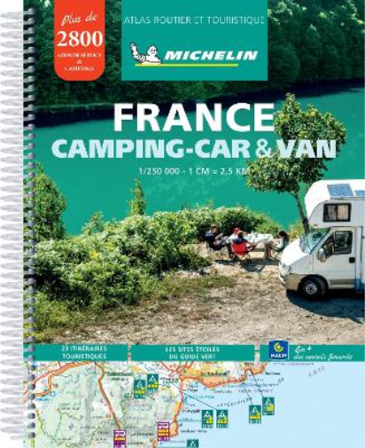 Michelin France - Camping Car & Van Atlas (Anello, filo)