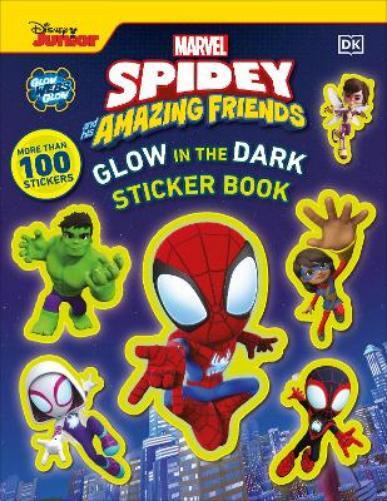 Marvel Spidey and His Amazing Friends Glow in the Dark Sticker Book (Tascabile)