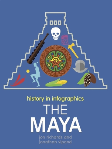 Jon Richards History in Infographics: The Maya (Tascabile)