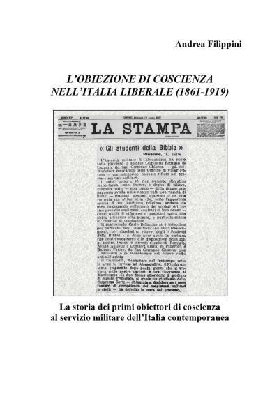 9788827827048 L'obiezione di coscienza nell'Italia liberale (1861-1919) - Andrea