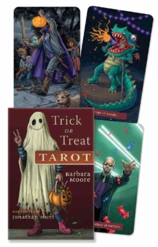 Barbara Moore Jonathan Hunt Trick or Treat Tarot (Mixed Media Product)