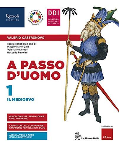 9788830209534 A passo d'uomo. Con Educazione civica. Per la Scuo...line (Vol. 1)