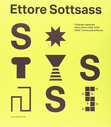 9788836638437 Ettore Sottsass. Catalogo ragionato dell'archivio ...diz. a colori