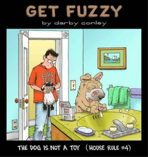 Darby Conley The Dog Is Not a Toy (Tascabile) Get Fuzzy Collection