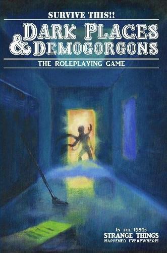 Eric Bloat Josh Palmer Dark Places And Demogorgons (Soft Cover) (Tascabile)