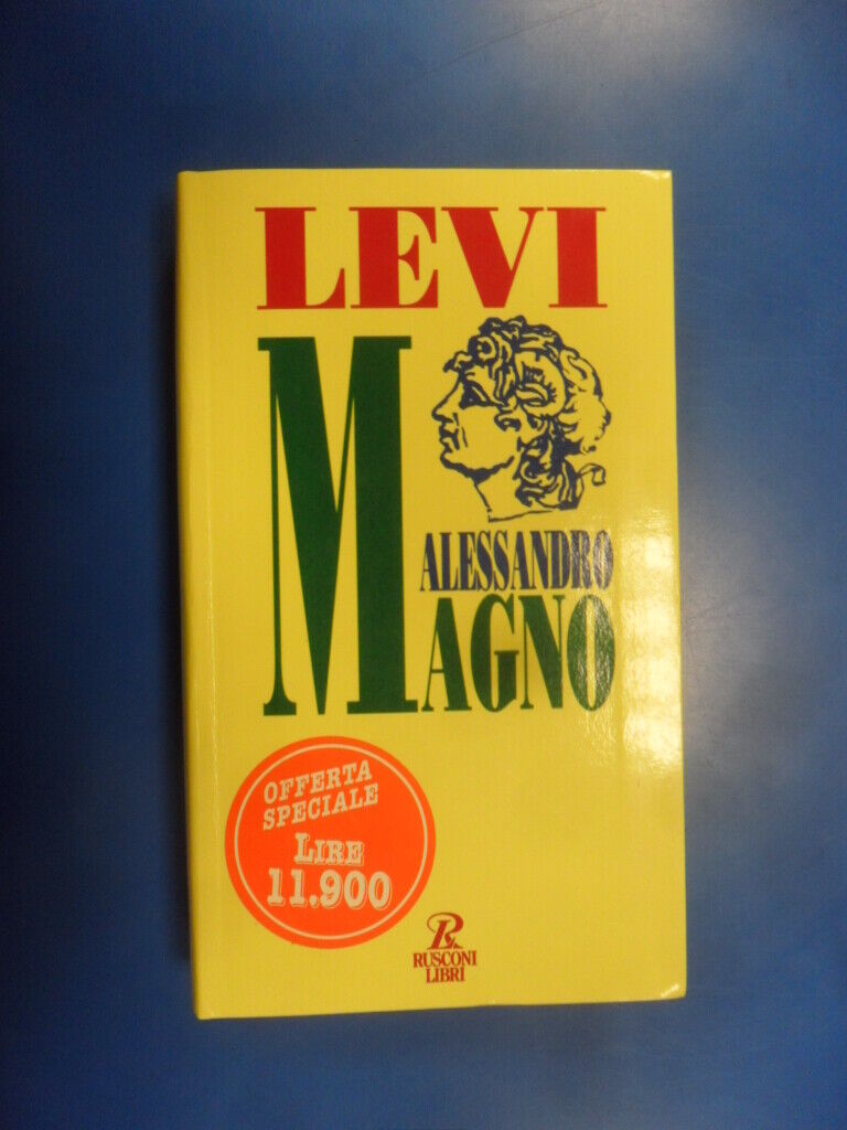 alessandro magno Levi 9788818700572