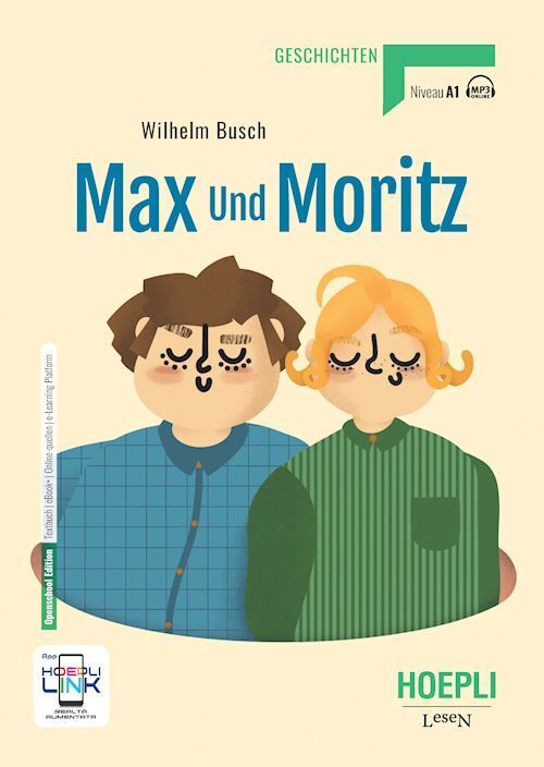 MAX UND MORITZ. NIVEAU A1  - BUSCH WILHELM - HOEPLI