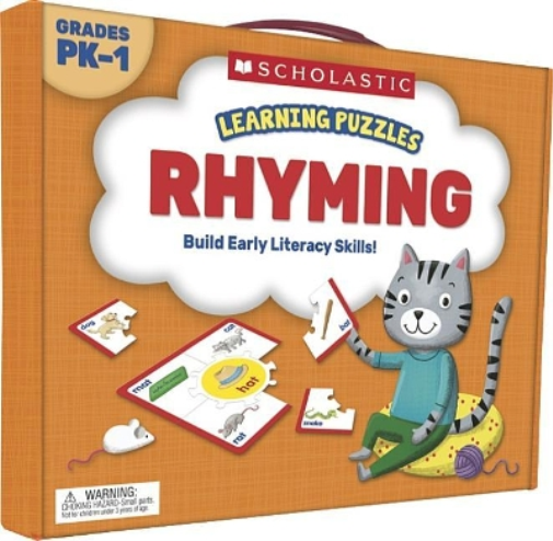 Scholastic Learning Puzzles: Rhyming (Merchandise) Learning Puzzles