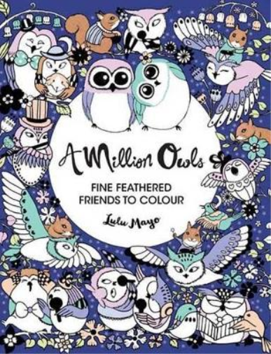 Lulu Mayo A Million Owls (Tascabile) Million Creatures to Color