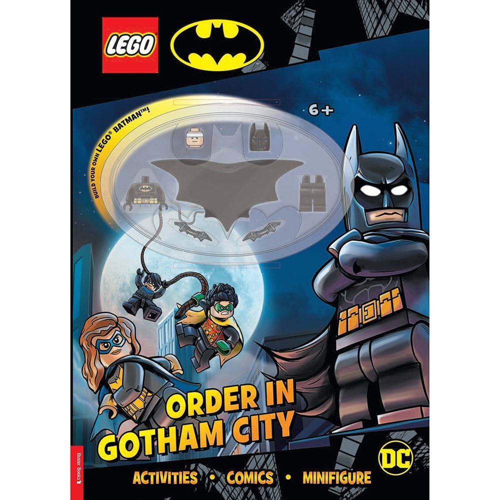 Lego Batman Ordine IN Gotham City lego Libro Con lego Batman Minifigurina