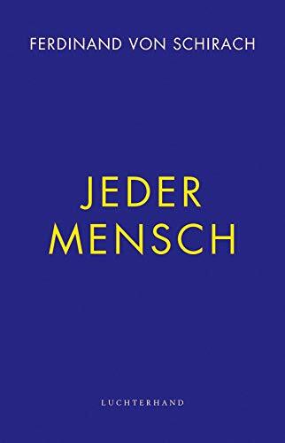 Ferdinand von Schirach Jeder Mensch (Copertina rigida)