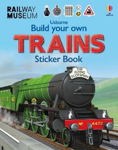 Simon Tudhope Build Your Own Trains Sticker Book (Tascabile)