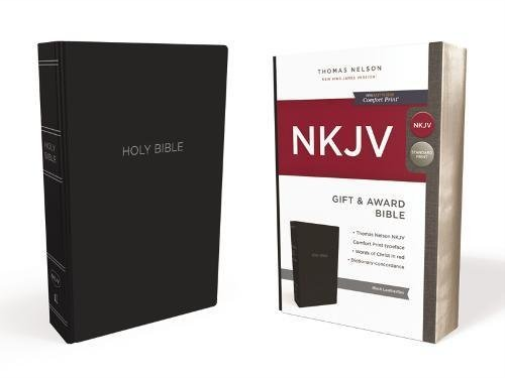 Thomas Nelson Nkjv Gift Award Bible Le Hb Book NUOVO