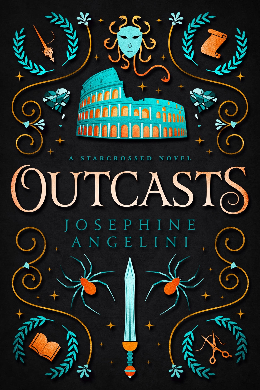 `Angelini, Josephine` Outcasts Book NUOVO