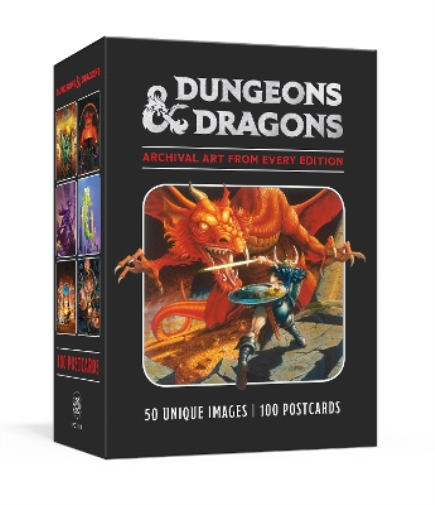 Official Dungeo Dungeons & Dragons 100 Postcards: Archival  (Other printed item)