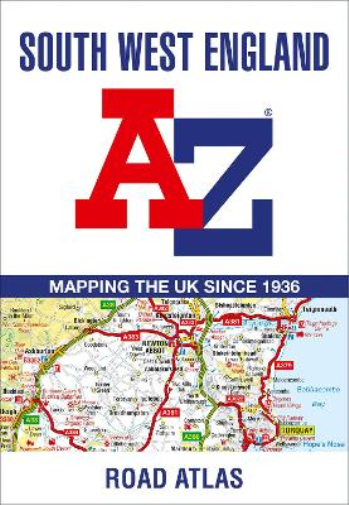 South West England A-Z Road Atlas (Tascabile)