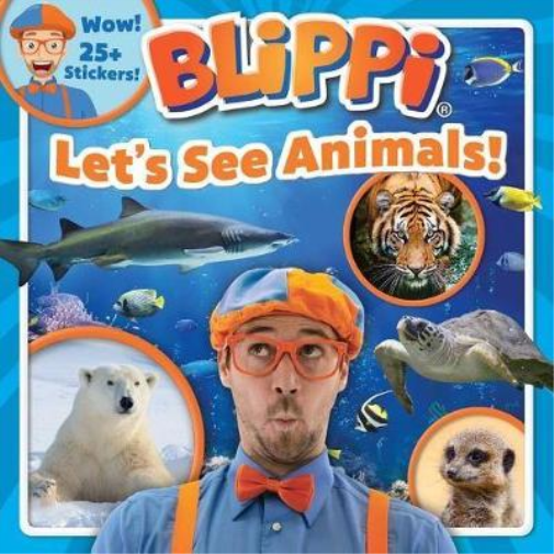 Thea Feldman Blippi: Let's See Animals! (Tascabile) 8x8