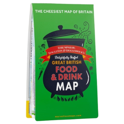 Great British Food & Drink Map (Map)