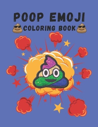 Alfred Colon Poop Emoji Coloring Book (Tascabile)