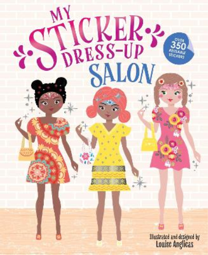 Louise Anglicas My Sticker Dress-Up: Salon (Tascabile) My Sticker Dress-Up