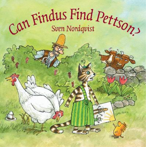 Sven Nordqvist Can Findus Find Pettson? (Libro di cartone) Findus & Pettson